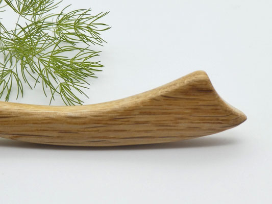 Haarstab aus Holz - Eiche