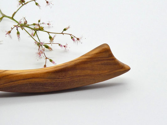 Haarstab aus Holz - Olivenholz