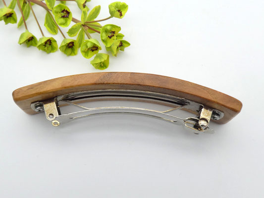Haarspange aus Kirsche & mittelgroße Klammer