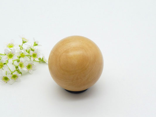 Holzkugel aus Ilex 42 mm (Stechpalme)