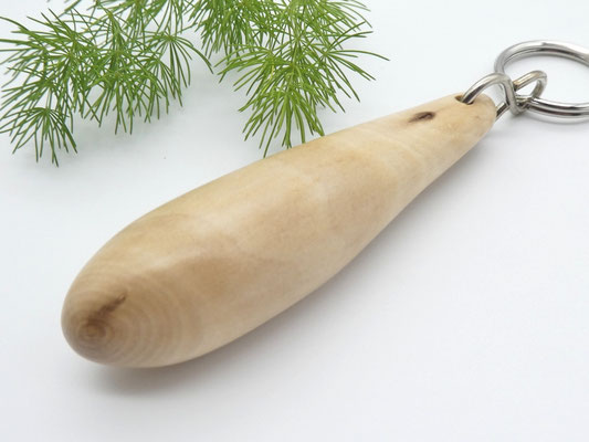 Schlüsselanhänger-Handschmeichler aus Zaubernuss