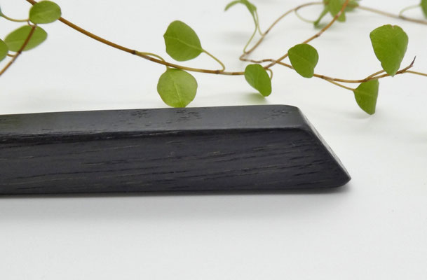 Haarnadel aus Holz, Mooreiche