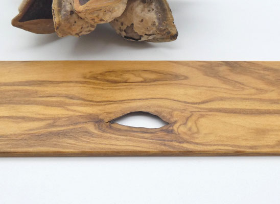 Lesezeichen aus Holz - Olivenholz