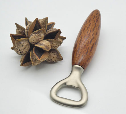 Flaschenöffner mit Holzgriff aus Sheoak