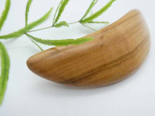 Haarspange aus Kirsche & große Klammer