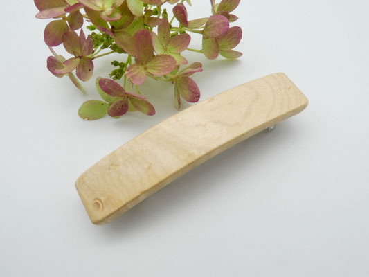 Haarspange aus Muschelahorn & kleine Klammer