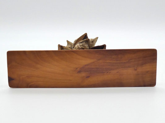 Lesezeichen aus Holz - Apfelbaum