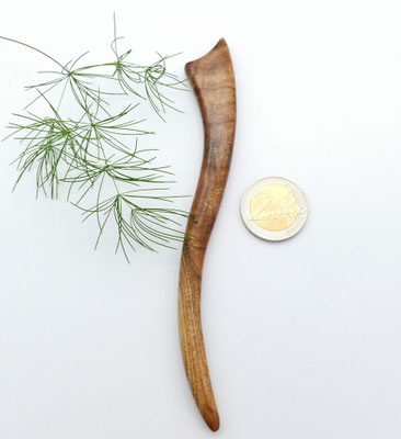 Haarstab aus Holz - Ulme (Rüster)
