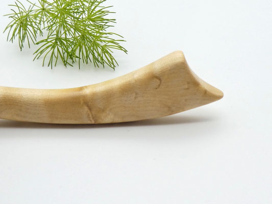 Haarstab aus Holz - Muschelahorn