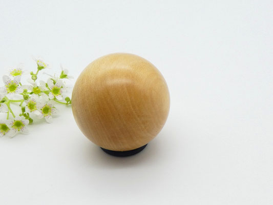 Holzkugel aus Ilex 42 mm (Stechpalme)