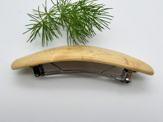 Haarspange aus Muschelahorn & kleine Klammer