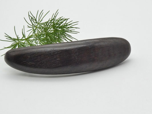 Haarspange aus Mooreiche & kleine Klammer