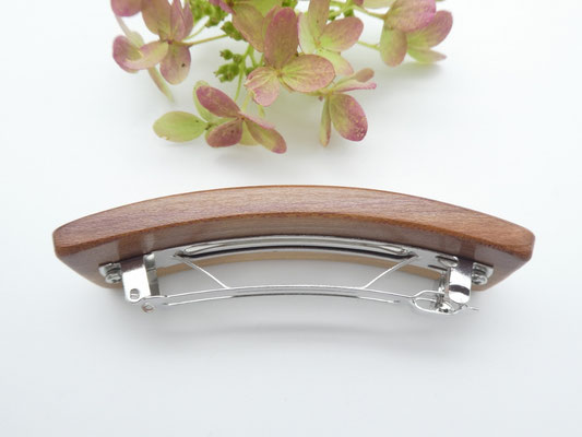 Haarspange aus Zwetschge & kleine Klammer