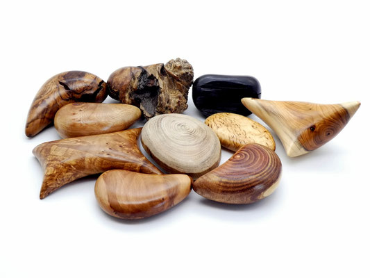 Handschmeichler aus Holz - Ulme