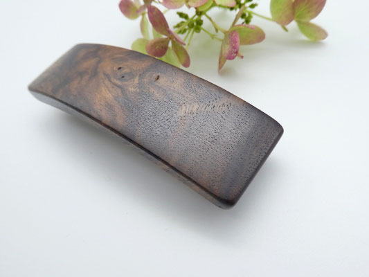 Haarspange aus Nussbaum & kleine Klammer