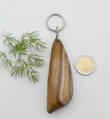 Schlüsselanhänger aus Holz - Goldregen