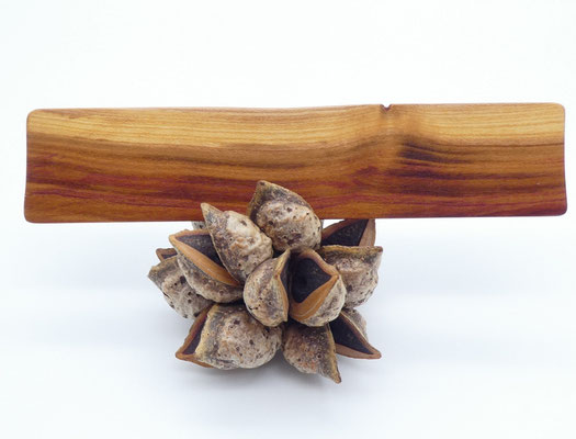 Lesezeichen aus Holz - Zwetschge