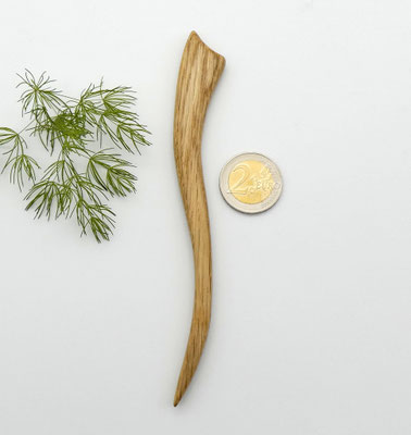 Haarstab aus Holz - Eiche