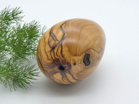 Holzei aus Olivenholz für Ostern