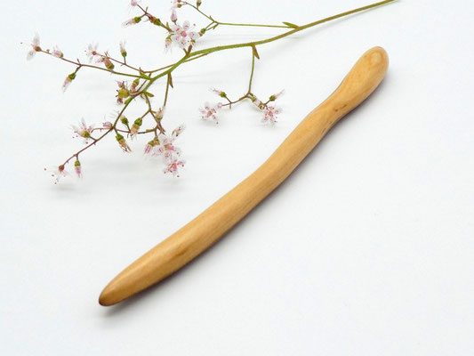 Haarstab aus Holz - Zwetschge
