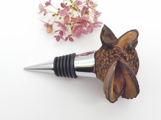 Flaschenverschluss aus einem Banksia-Zapfen