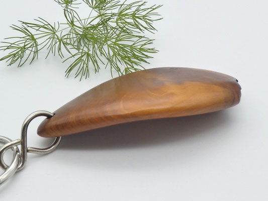 Schlüsselanhänger aus Holz - Eibe