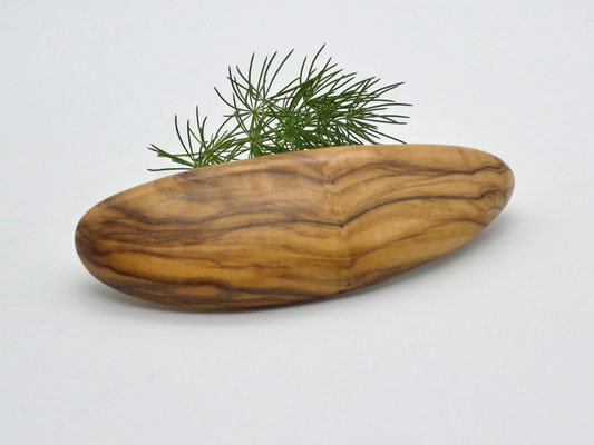Haarspange aus Olivenholz & kleine Klammer