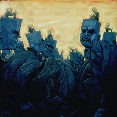 Lost, 125 x 125 cm
