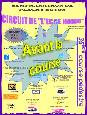 Ecce Homo - Avant la course (Plachy-Buyon - dép80 - 21km - Dim21/10/2018)