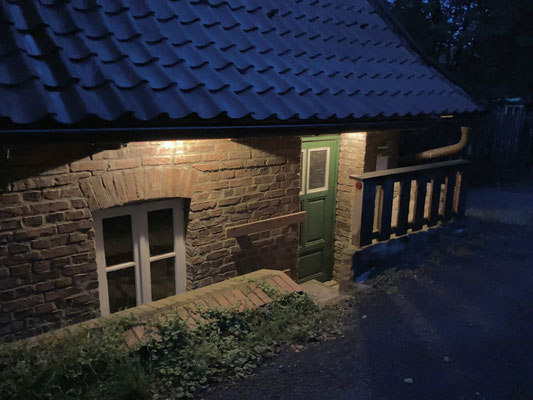 Eingang Ferienapartment via Mühlenraum