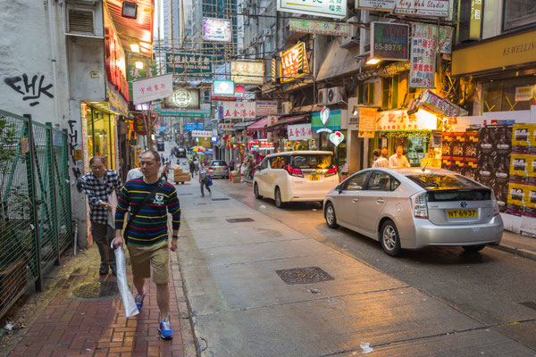 So Ho, the lively dining district