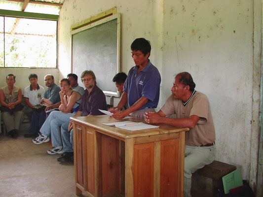 Formal opening of the dialogue for community planning for the biosphere reserve