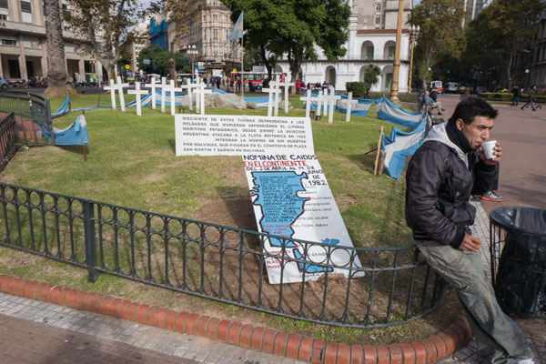 Memories to the war over Malvinas/Falkland