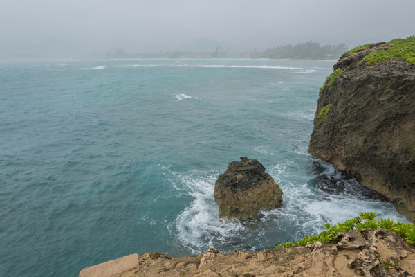 Wild and rugged eastern-Oahu coast