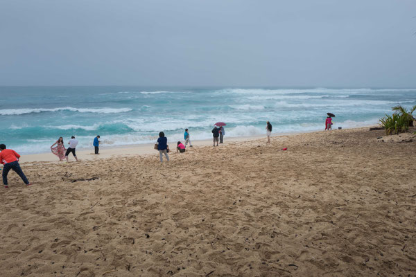 North Shore on a rainy day
