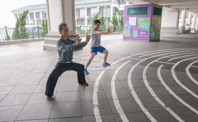 Learning from the Master at the waterfront