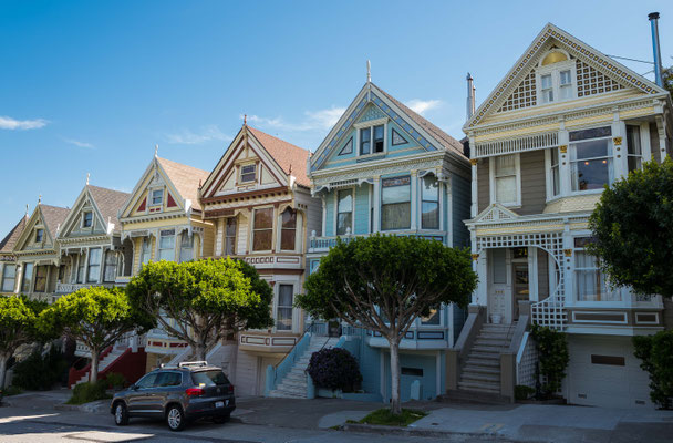 Painted Ladies at Alamo Square