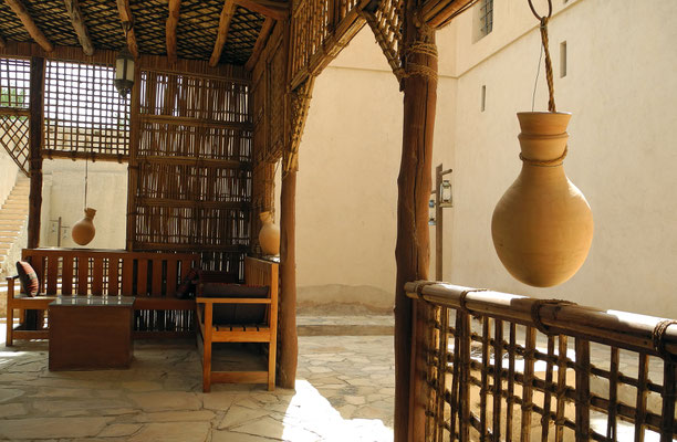 Areesh-Café inside Nizwa Fort 
