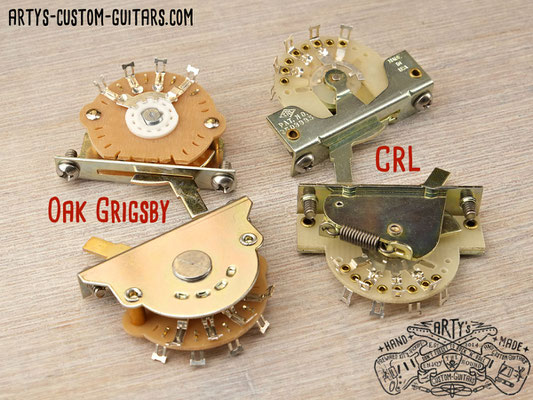 St 2x Cap Tone Split Vintage Prewired Kit Stratocaster