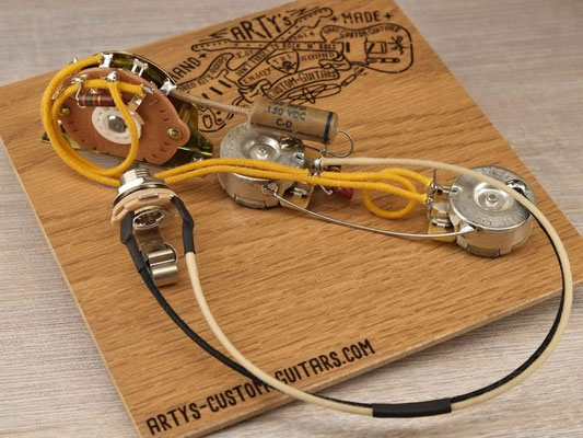 Te 1950 52 Broadcaster Blackguard Vintage Prewired Kit