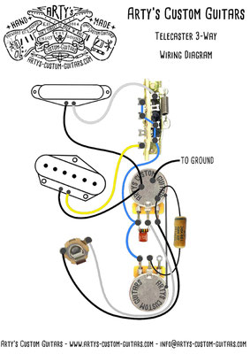 Te 3 Way Vintage Prewired Kit Telecaster