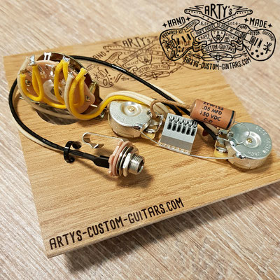 Solderless Tele Prewired Kit super easy wiring terminal Arty's Custom Guitars