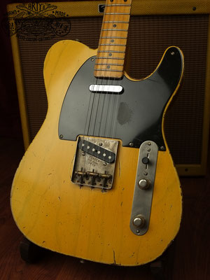 Nocaster Broadcaster Relic Repro Butterscotch Telecaster Arty's Custom Guitars