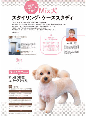 DOG SALON SEALY　ドッグサロンシーリー　港区　表参道　南青山　外苑前　トリミングサロン　トイプードル　射手今日子　