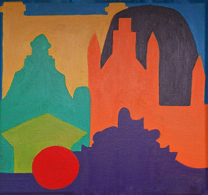 HERNALS 30x30 Acryl auf Leinwand, Preis nach Anfrage 