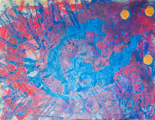 SALIERA 70 x 50, Acryl auf Leinwand, 2025, Preis auf Anfrage 