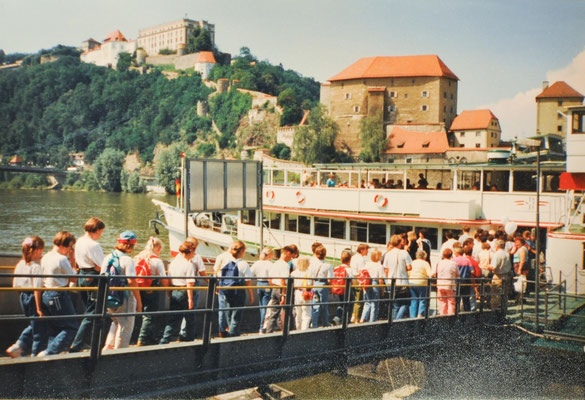 1993: Kinderchor-Ausflug in Passau