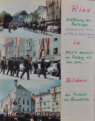 1970: Sängerbundesfest des OÖSSB Ried i.I.