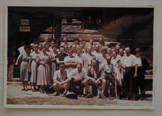 1957: Sängerausflug Zwieselalm