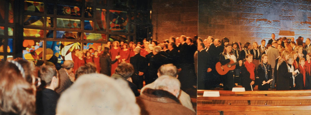 1999: Stefani-Gottestdienst in Münsteuer